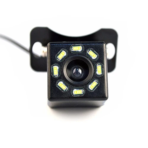 8LED 170 градусов, 4 светодиодный, ночное видение, Автомобильная камера заднего вида, HD видео, водонепроницаемый, автостоянка, монитор заднего вида, CCD - Название цвета: 8LED