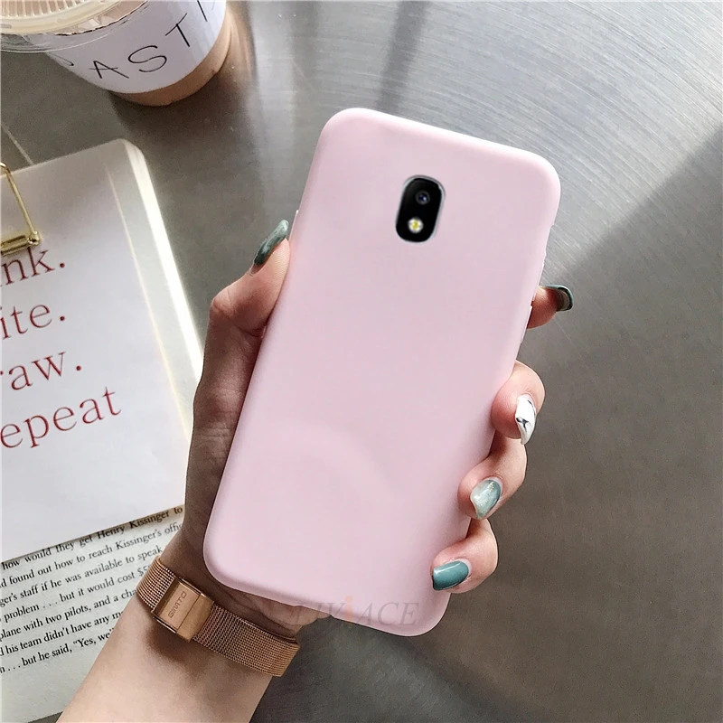 Силиконовый чехол для телефона ярких цветов для samsung galaxy j7 pro j8 j6 j5 j4 j2 prime core tpu задняя крышка
