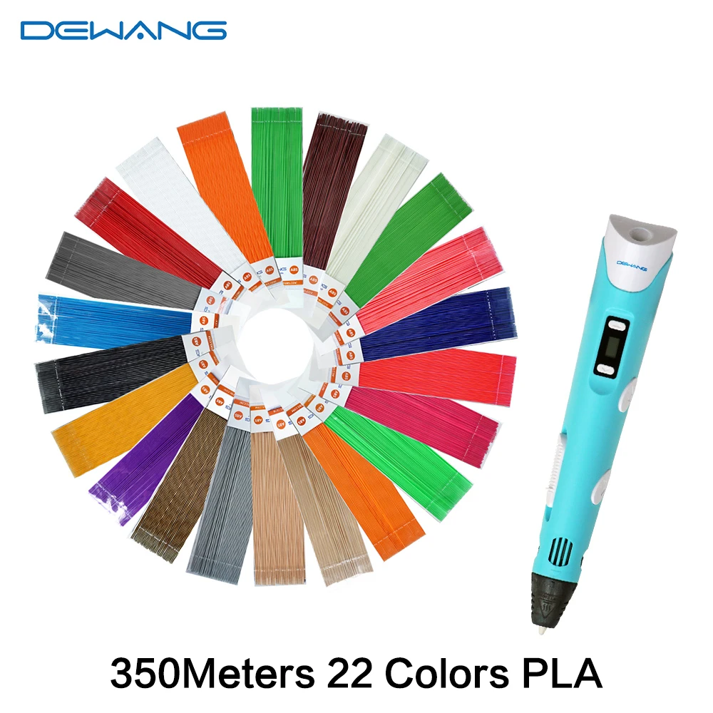 Профессиональная ручка для 3d печати DEWANG 200 м нить из пла/АБС пластика рисования