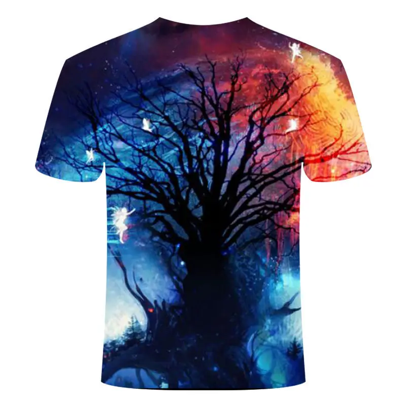 Мужская футболка с круглым вырезом Повседневная коротким рукавом и забавным