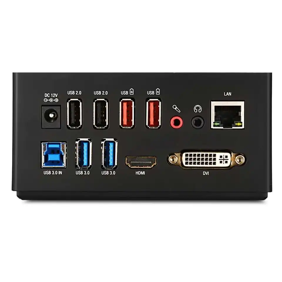 Внешняя док станция USB 3 0 для ноутбука с двойным видеодисплеем стандартная Full HD