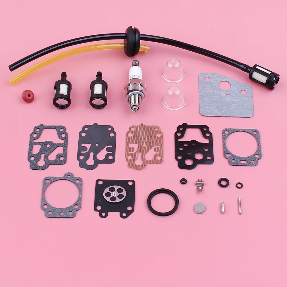 Ремонтный комплект карбюратора Carb для Honda GX35 HHT35S GX 35 газонокосилка шланг
