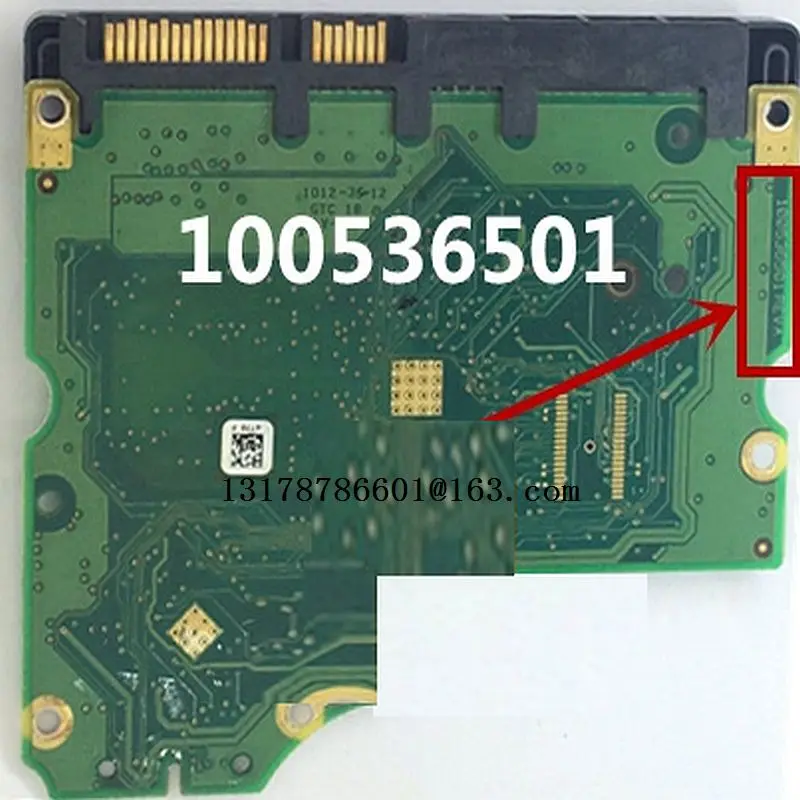 100% Оригинальные части жесткого диска PCB Логическая плата печатная 100536501 для Seagate 3