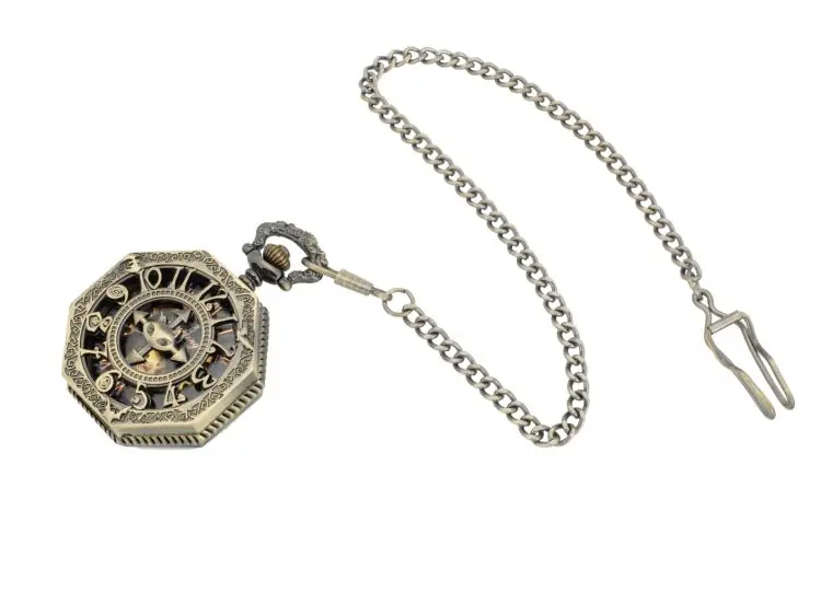 15 шт./лот новинка стимпанк персонализированные восьмиугольные бронзовые