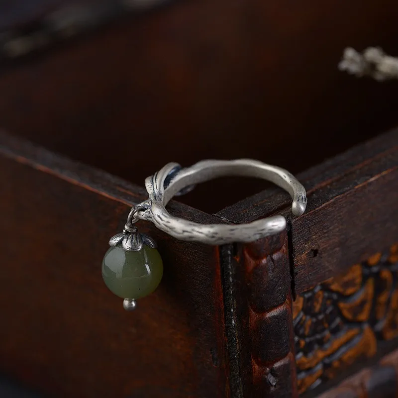 V. YA, серебряное кольцо с камнем для женщин, 925 пробы, серебряные кольца, Винтажные Ювелирные изделия, вечерние, подарок, бижутерия