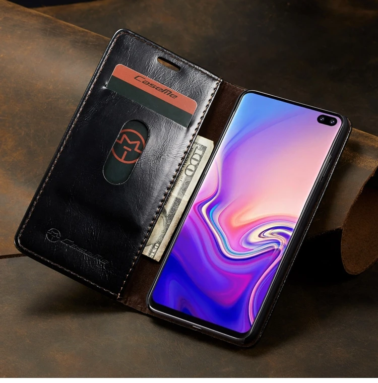 Для samsung Galaxy S10 Чехол samsung S10 Plus чехол кожаный бумажник флип чехол для Coque samsung Galaxy S10 S 10 Plus чехол для телефона