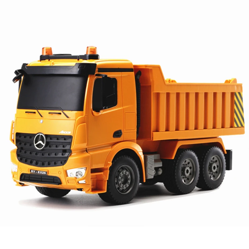 1:16 самосвал с ДУ 2 4 г 4WD RC грузовик опрокидывания Mercedes Engineering дистанционное