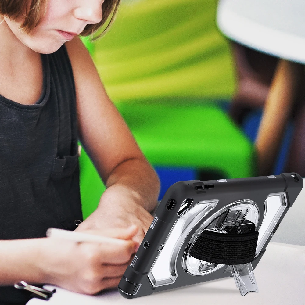 Чехол для iPad Mini 4 5 2019 чехол планшета с регулируемым плечевым ремнем вращение на 360