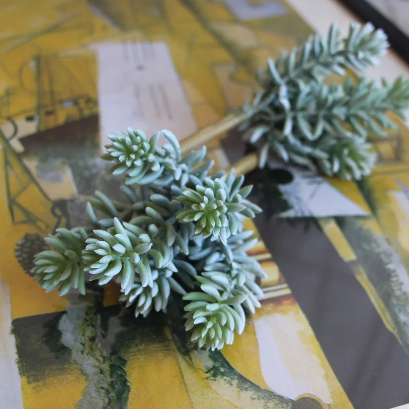 6 вилок искусственные влагозапасающие растения пейзаж с лотосами Декоративные