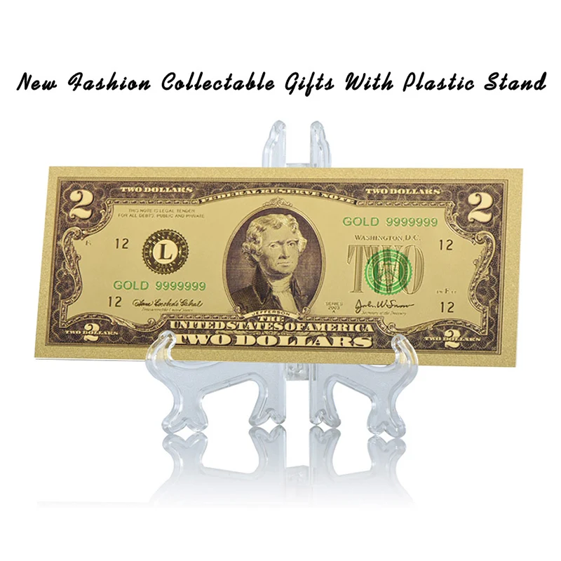 WR американский красочный 24k фальшивые доллары сувенирные подарки качественные