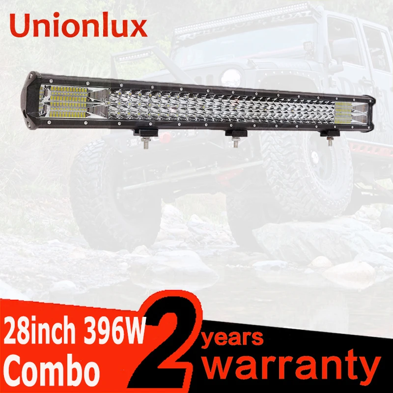 

Противотуманная фара, трехрядсветодиодный, 28 дюймов, 396 светодиодный, 12 В, 24 В