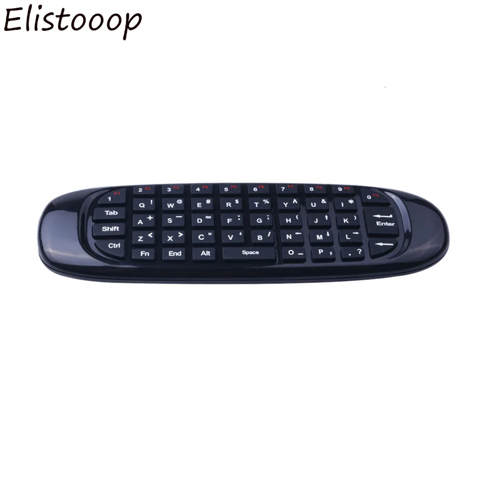 Elistooop 2 4G air mouse перезаряжаемая беспроводная клавиатура с дистанционным