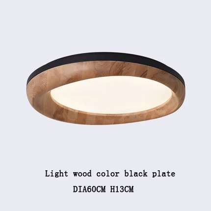 C DIA60cm H13cm Creative hat shape LED ceiling lamps living room chandeliers for the hall modern ceiling lamps - Цвет корпуса: C DIA60cm H13cm