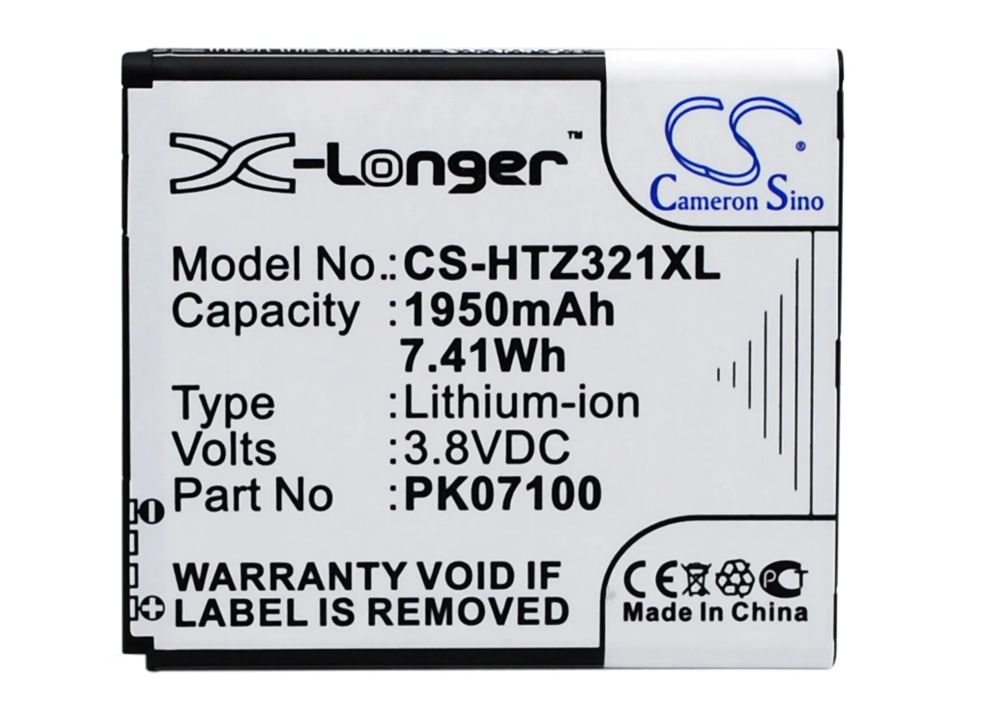 Cameron Sino 1950 мАч аккумулятор PK07100 для HTC/KDDI HTI13 ISW13HT One J PK07110 z321e|cameron sino|battery for htcbattery |