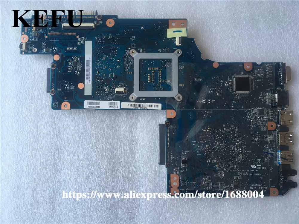 Материнская плата UMB ASSY PLF MB_0M UMA HM70 GL TB для Toshiba Satellite C850 (только процессора pentium)