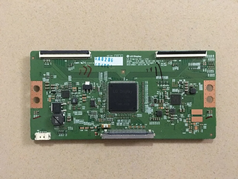 Latumab для LG T Con плата 6870C 0553A V15 UHD TM120 LGE Ver1.0 TCON логическая бесплатная