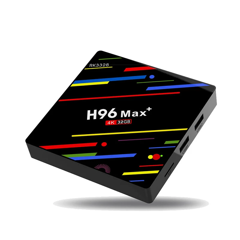 H96 MAX plus 4 Гб 64 ГБ Android 8 1 ТВ приставка RK3328 Четырехъядерный 4G/32G USB 3 0 Smart 4K медиаплеер