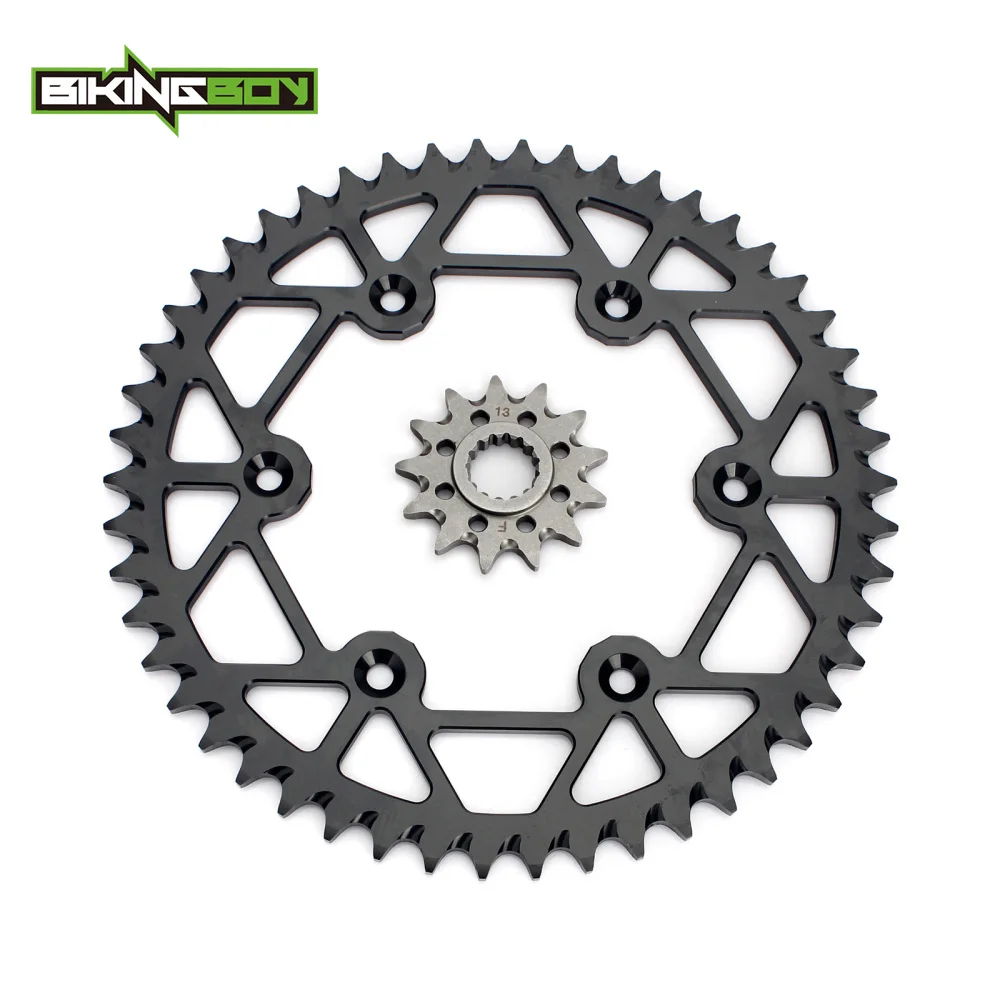BIKINGBOY передние 13T задние 48 T-52 T звездочки для KTM 125-530 144 250 300 350 400 450 500 520 EXC MXC SXF SXS GS XC MX