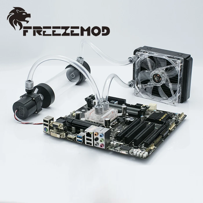 FREEZEMOD компьютерная система водяного охлаждения набор Baisc 1 для мягкой трубы.