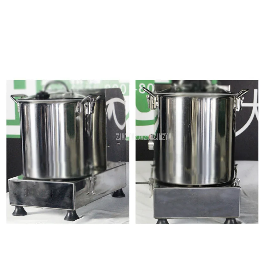 Коммерческая электрическая мясорубка из нержавеющей стали 9L овощной имбирь