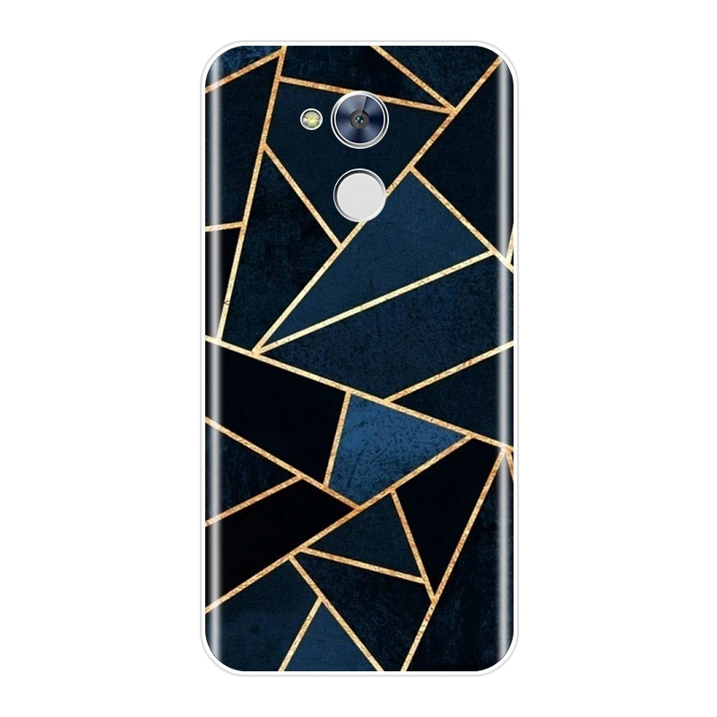 Роскошный модный классный чехол с геометрическим рисунком для Huawei Honor 4C 5C 6A 6C Pro
