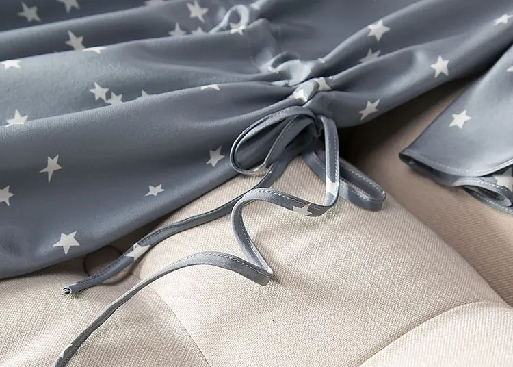 Платье с принтом из чистого шелка 100% шелк тутового женские платья рукавом