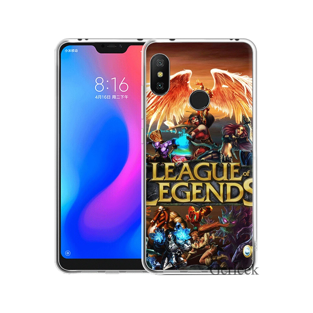 Чехол сумка Desxz League Of Legends для Xiaomi Redmi Note 6 7 3 Pro 4 4X5 5A|Чехлы-накладки| |