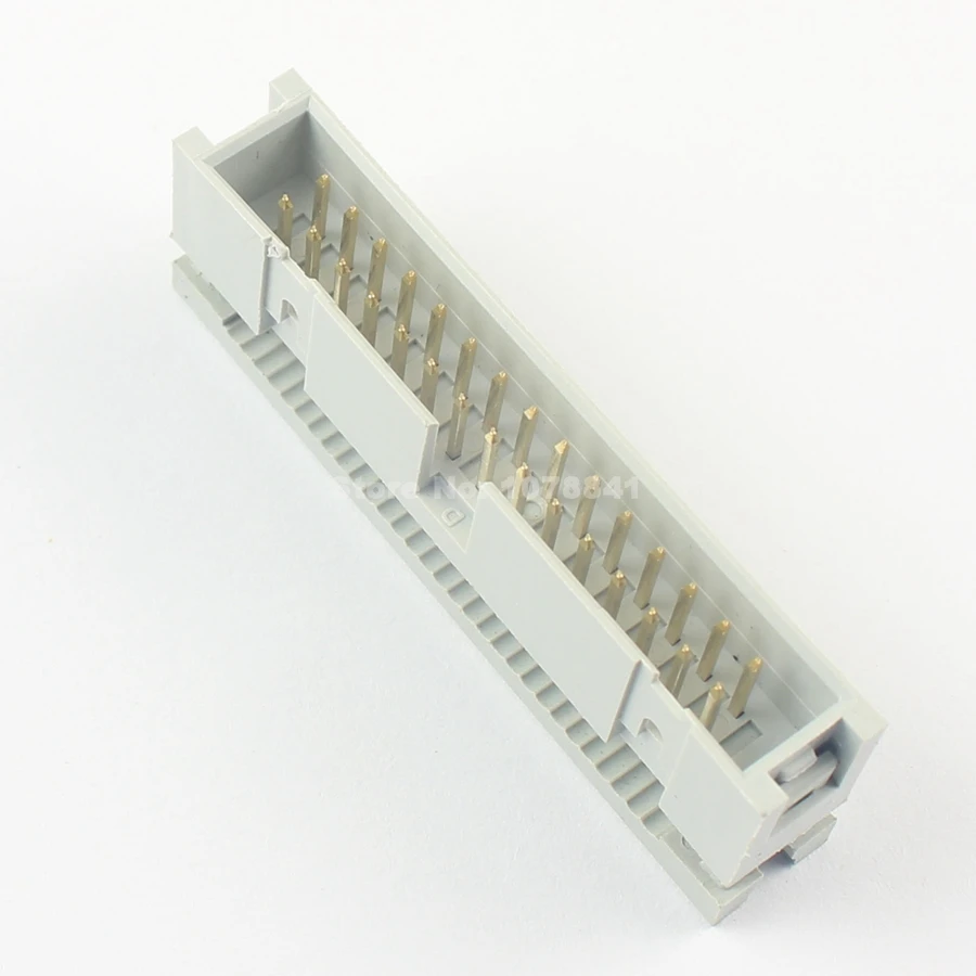 5 шт. 2 54 мм 0 1 &quotШаг 2x15 Pin 30 IDC Мужская коробка заголовок плоский разъем кабеля|connector
