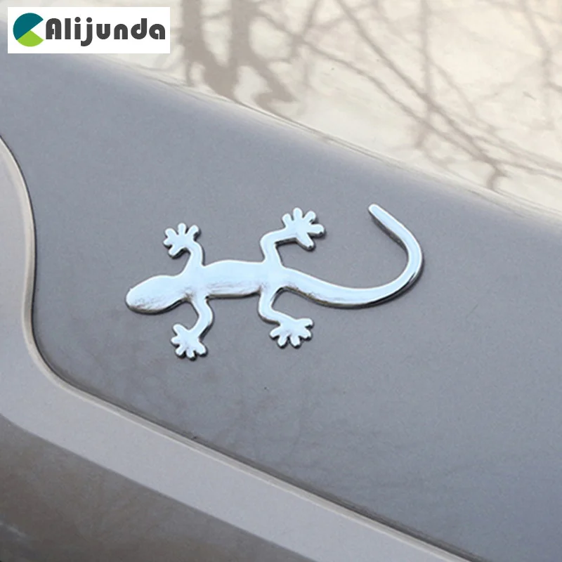 3D Gecko Автомобильная наклейка с эмблемой значком для Volkswagen vw POLO Tiguan Passat Golf EOS Scirocco