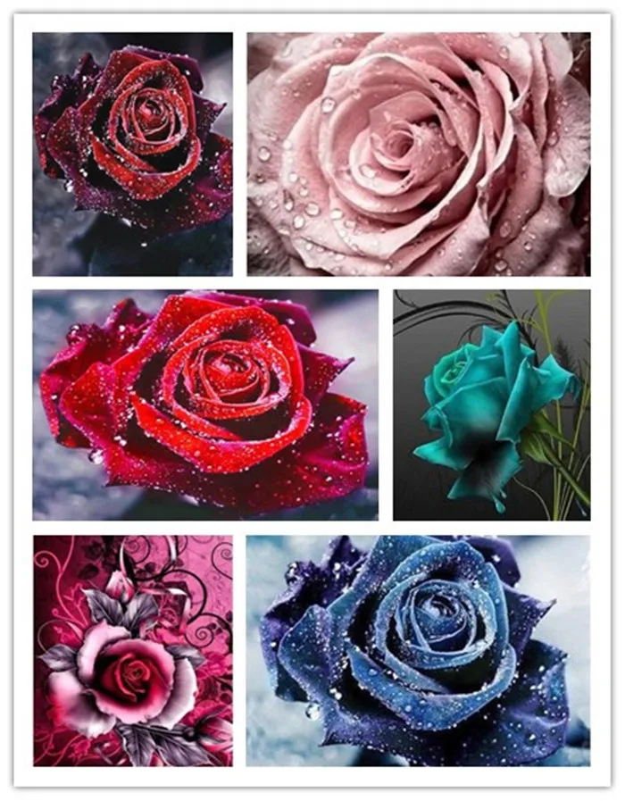 

Полноцветная розетка и круглая 5D DIY Роза бабочка бриллиант Бриллиантовая вышивка крестиком мозаичная наклейка подарок