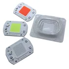 1 комплект, силиконовый Светодиодный прожектор с COB-чипом, 50 Вт, 220 В переменного тока