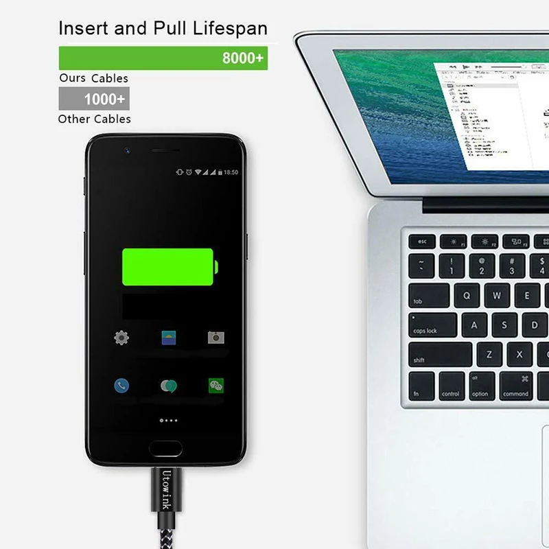 Быстрая зарядка для Samsung Galaxy S10 / S9 S8 Plus Type C USB зарядный кабель Nokia LG Motorola Usb Note