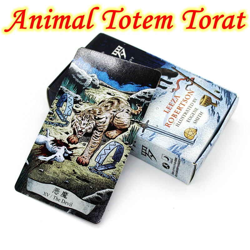 

Новый дизайн, привлекательные карты с животными, фототкань, 78 шт./компл., карточки, версия для семейных игр