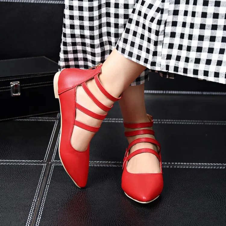 Женские туфли балетки с острым носком размеры 34 48|women ballerina|spring autumn shoesballerinas women |
