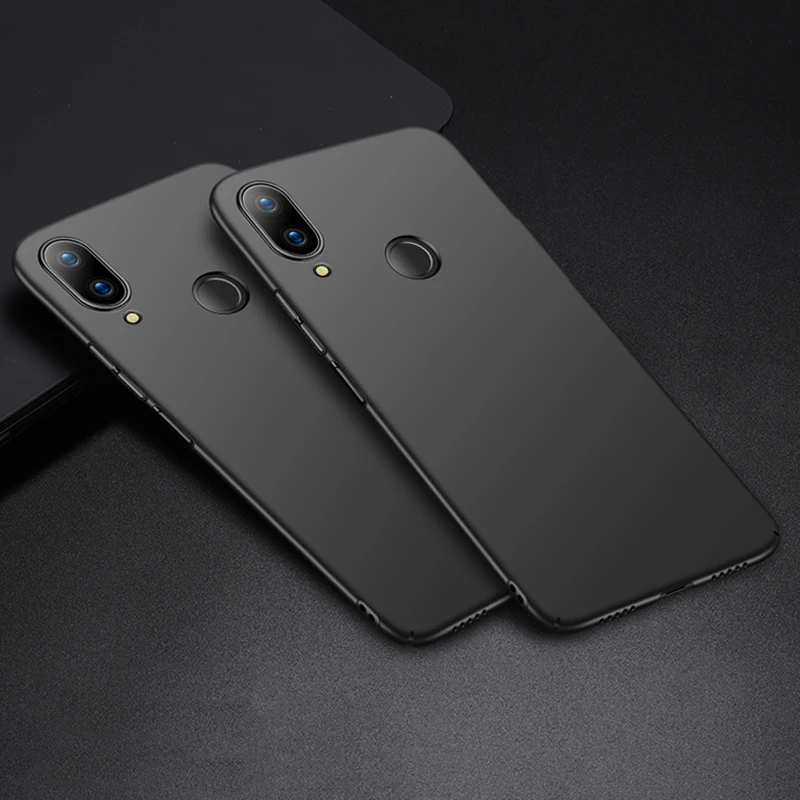 Чехол для Xiaomi Redmi Note 7 жесткая матовая задняя крышка телефона тонкий ударопрочный