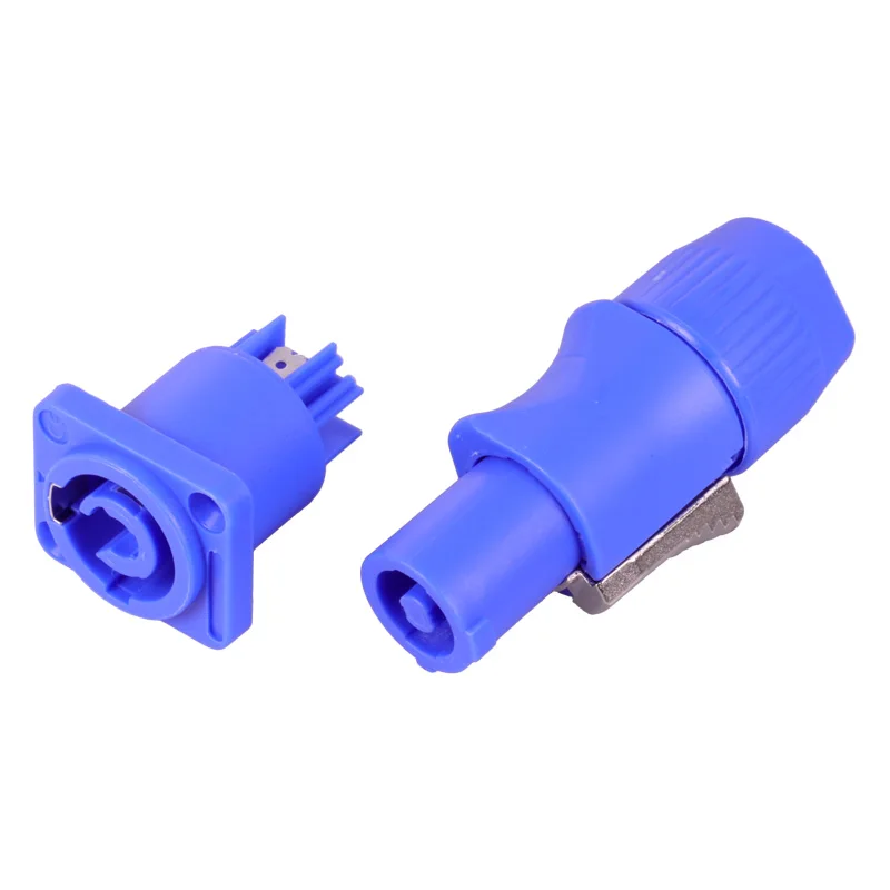 5 комплектов мужской и женский 3 контакты Коннектор SpeakON Male Plug & Женский Джек 250 V 20A