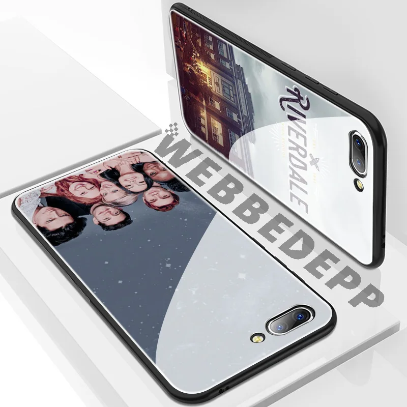 WEBBEDEPP Riverdale Tv Show Tempered Glass Case for Huawei Mate 20 P20 P10 P Smart 2019 2018 &amp Honor 10 9 8X 7A Lite Pro |