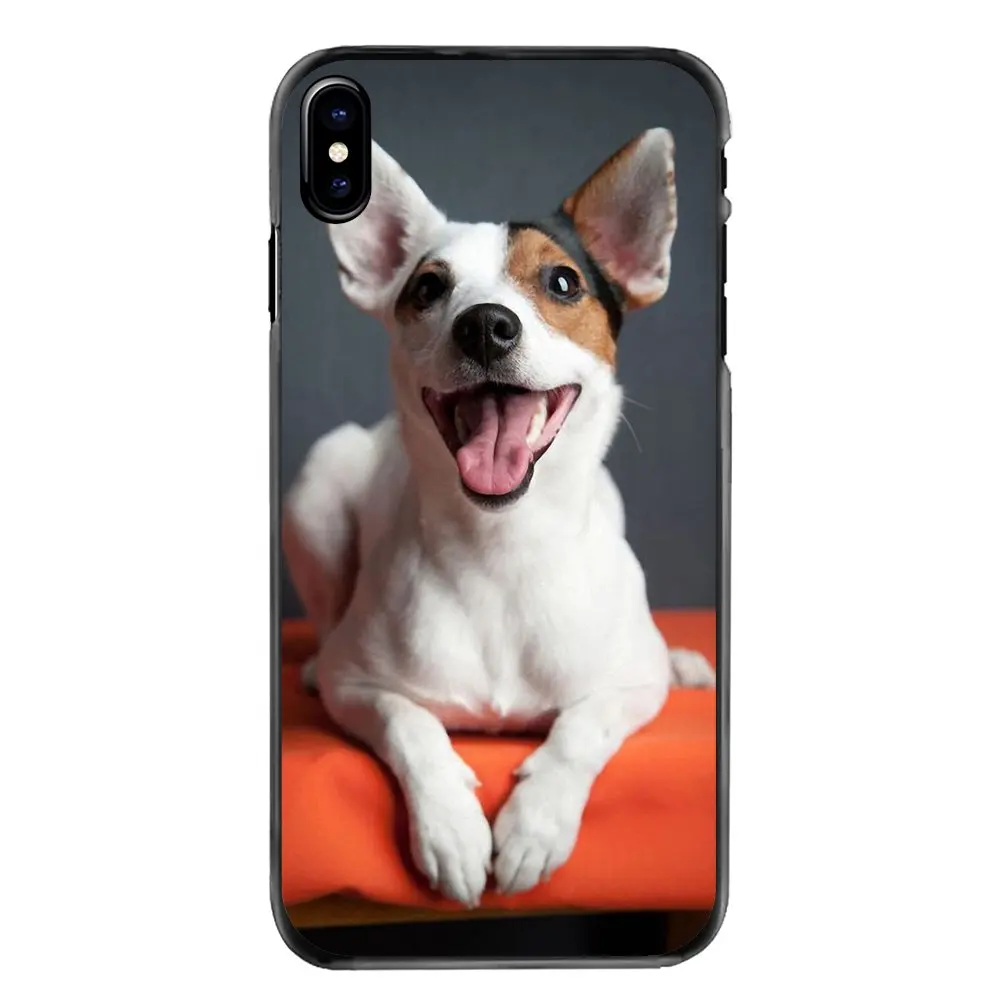 For Samsung Galaxy A3 A5 A7 A8 J1 J2 J3 J5 J7 Prime 2015 2016 2017 I Love My jack russell Terrier dog puppy Art Hard Phone Cover |