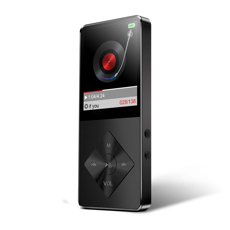 SMILYOU металлический mp4 плеер 4 ГБ 8 16 HIFI без потерь звука музыкальный сплав FM радио
