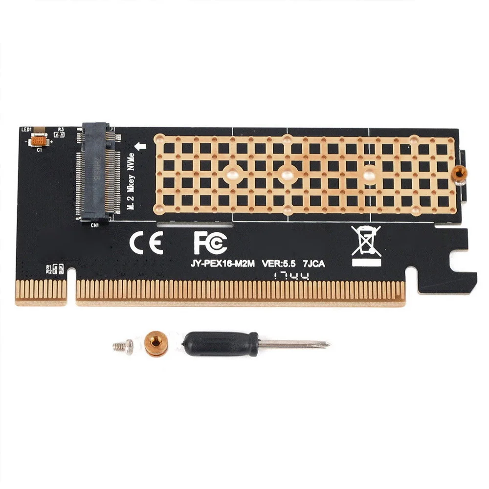 Pro M.2 NVMe SSD NGFF к PCIE 3 0 X16 X4 адаптер M ключ интерфейсная карта полная скорость для Windows