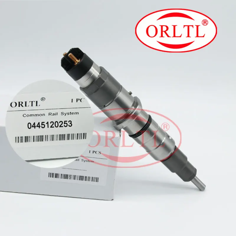 

ORLTL Common Rail Injector 0 445 120 253 Fuel Injector 0445120253 Diesel Injection 0445 120 253 Nozzle DLLA126P2205 for Cummins