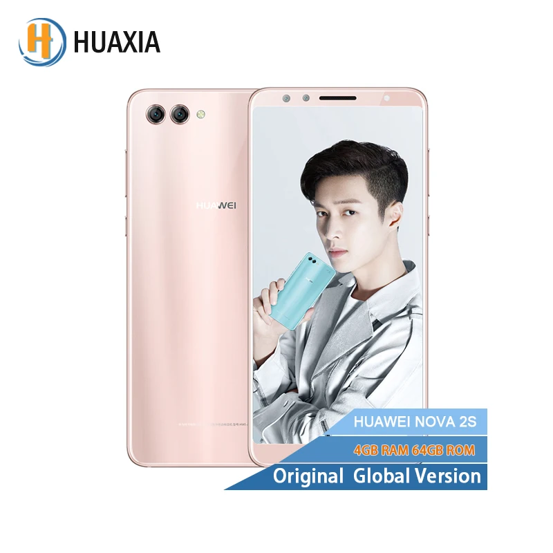 Оригинальный Huawei Nova 2 S отпечатков пальцев ID мобильного телефона KIRIN 960 Octa Core 6.0