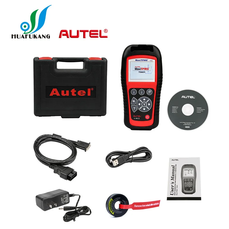 100% оригинал AUTEL MaxiTPMS TS601 TPMS диагностический и сервисный Инструмент система