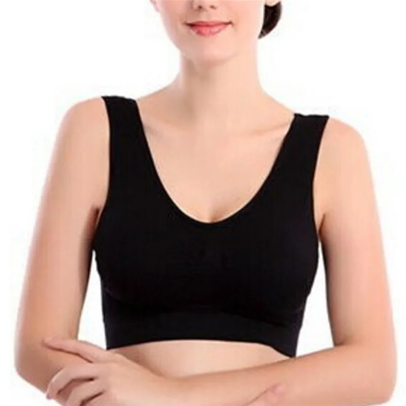 

Sexy Genie Bra Large Size Women Bralette Crop Top Orange Seamless Sports Bra White Fitness Push Up Bralet Black Bralette Set