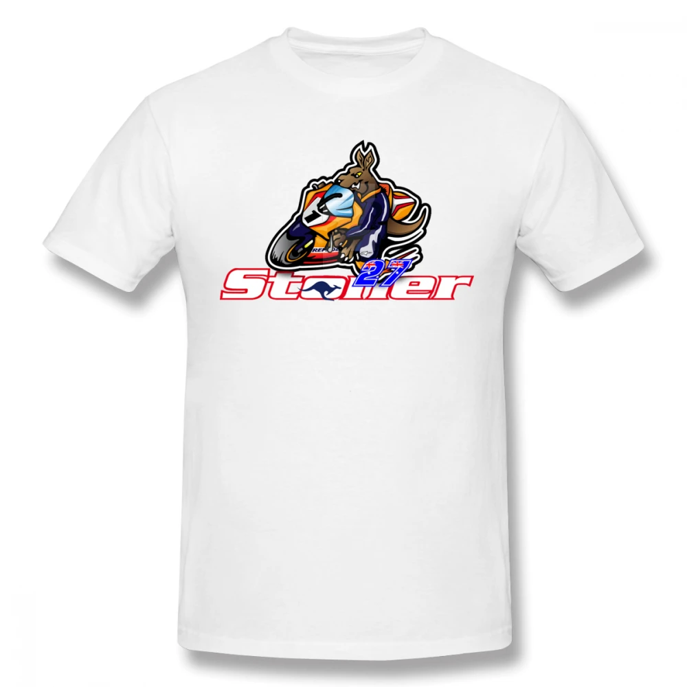 Casey Stoner 27 логотип футболка для мужчин плюс размер 5XL группа Camiseta|Мужские футболки|