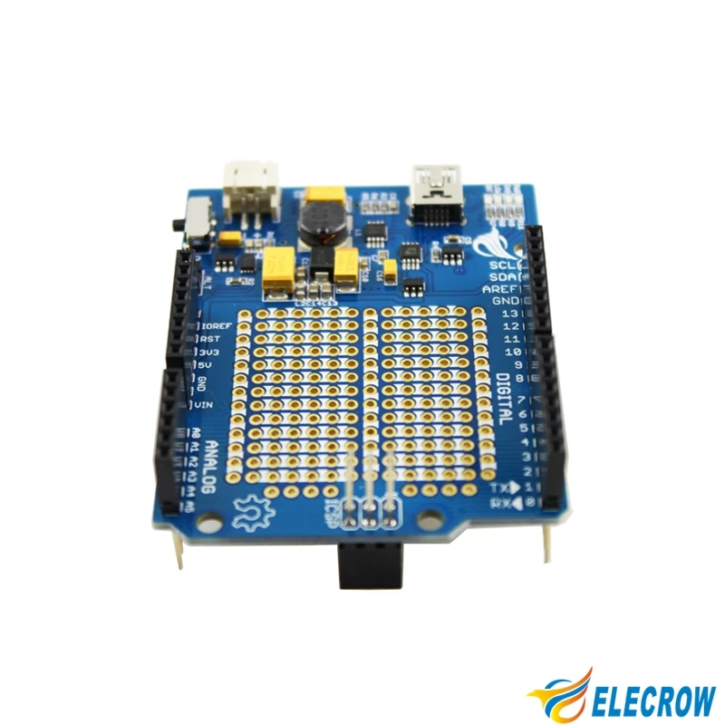 Elecrow LiPower щит для портативного устройства Arduino 2 в 1 макетная плата 3 7 модуль литий