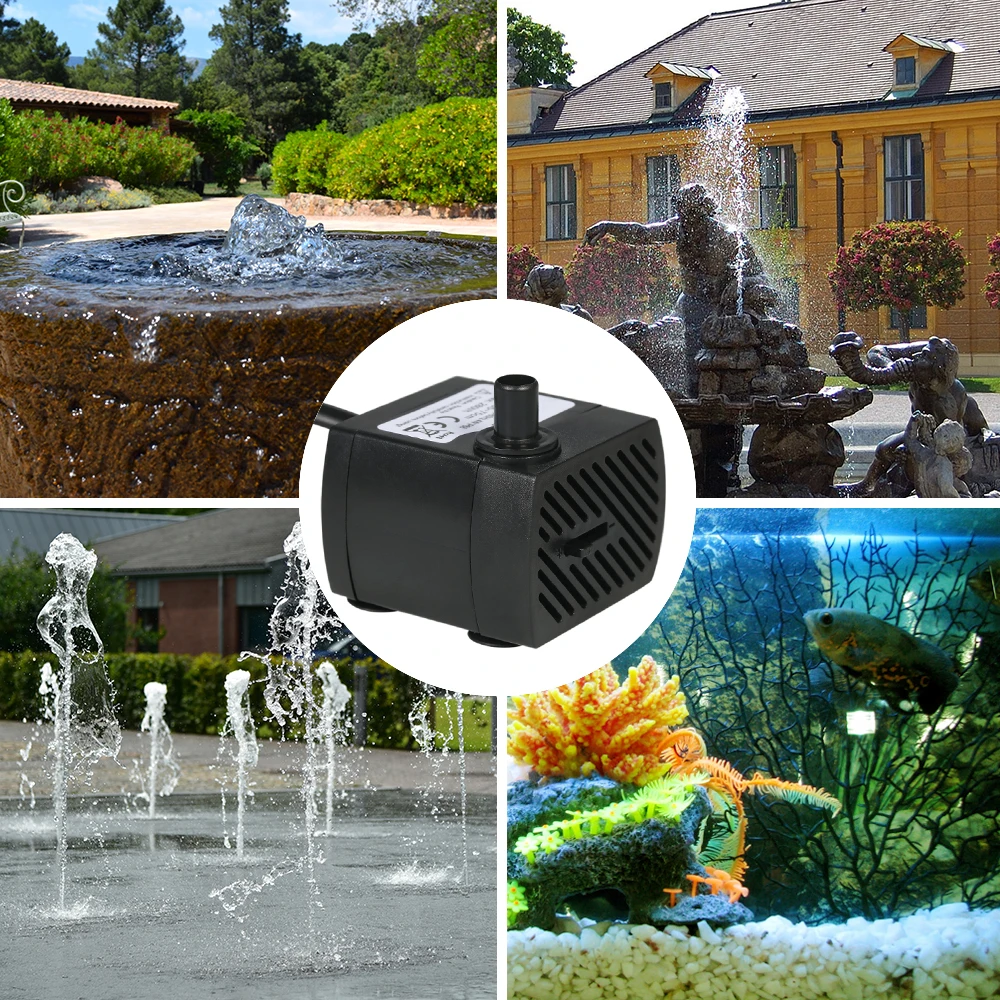 Погружной водяной насос для аквариума 1 5 л/ч 4 Вт|pump for aquarium|water pump aquariumpump pond |