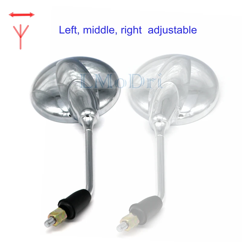 Зеркало заднего вида для мотоцикла скутера зеркала электрического велосипеда 8