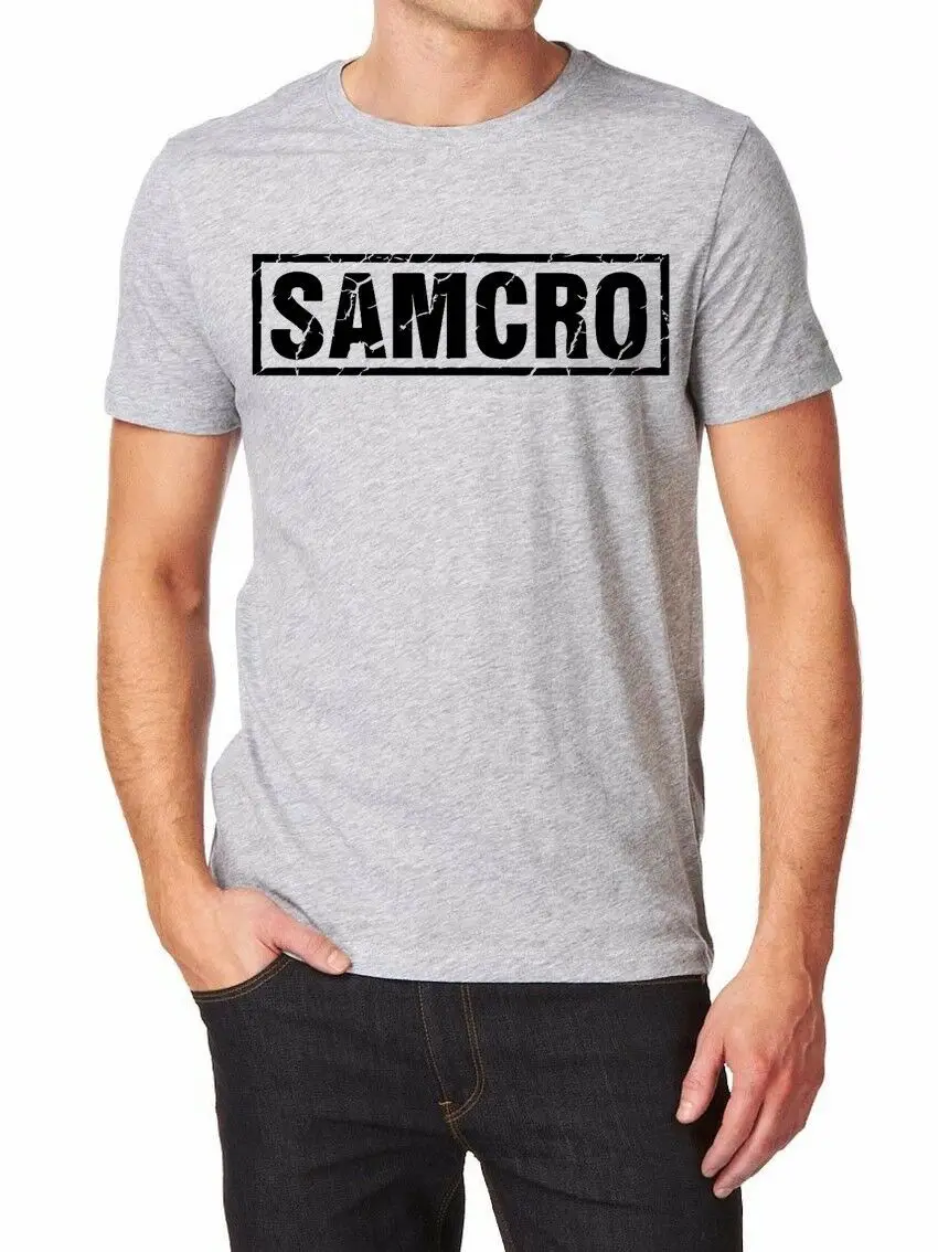 Мужская футболка с логотипом Samcro модные футболки 2019|Мужские футболки| |