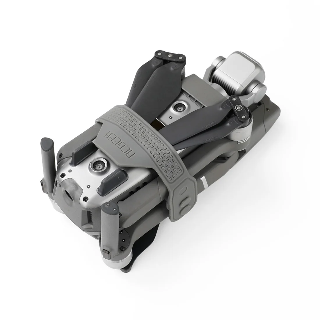 Силиконовый нож держатель фиксатор защитный фиксатор пропеллера для DJI MAVIC 2 Pro/Mavic 2 Zoom Drone протектор RC UAV наборы Серый